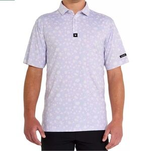 Bad Birdie Men’s Baby Lush Golf Polo NWT